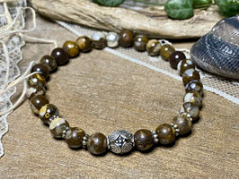 Armband Opal mit Kugel aus Silber 925