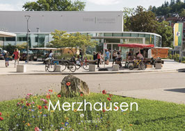 Postkarte Merzhausen Marktplatz