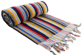 Frottee mit Streifen (bunt)