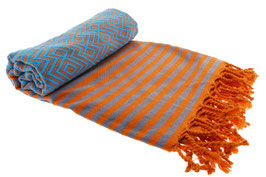 Kelim Lux Summer (orange/türkis)