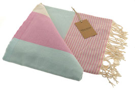 Apollonia (rosa/pastelltürkis)