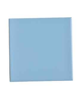 hellblau glanz  G550  ca. 15x15x0,6 cm