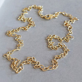 Weitankerkette 4x2,5mm 45cm aus massivem 585 Gold
