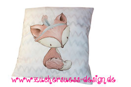 Zuckersüßes Kissen " Indianer Fuchs "