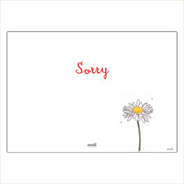 Sorry - Gänseblümchen