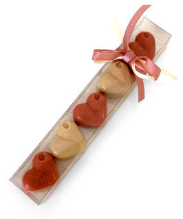 Hundepralinen Herzchen 5er