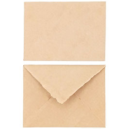 Buste in Carta Fatta a Mano | 13,5x18,5 | 25 pz