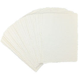 Partecipazioni in Carta Fatta a Mano | 13x18 cm | 50 pz