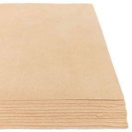 Fogli in Carta Fatta a Mano A4 | Rosa Mattone | 25 pz