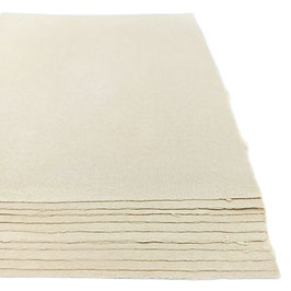 Fogli in Carta Fatta a Mano A4 | col. Tortora | 25 pz