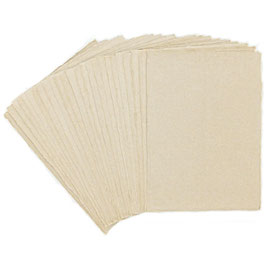 Partecipazioni in Carta Fatta a Mano | 13x18 cm | 50 pz