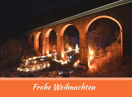 Weihnachtskarte: Weihnachtsmarkt Ravennaschlucht