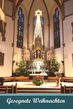 Weihnachtskarte Stern von Bethlehem