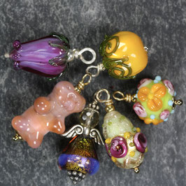 Set "Anhänger" Engel, Bär, Kürbis...