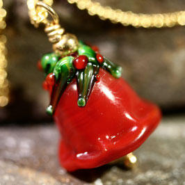Kettenanhänger "Glocke Rot"