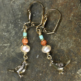 Ohrschmuck "Bird-Perle"