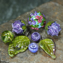 Set "Lotus & Blumenperle"