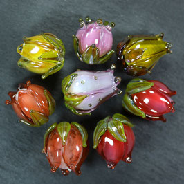 Set "Blütenmix-Rosenholz"