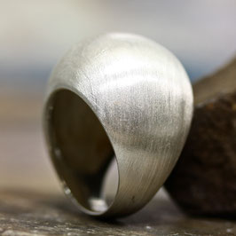 Silberring "Mondän"