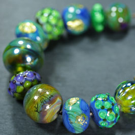 Halskette "Türkis-Blau"