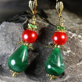 Ohrschmuck "Schutzengel-Grün"