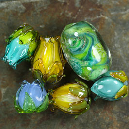 Set "Soloperle & Blüten"