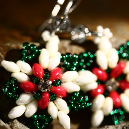 Ohrschmuck "Weihnachtssterne"