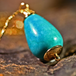 Halskette "Türkistropfen"