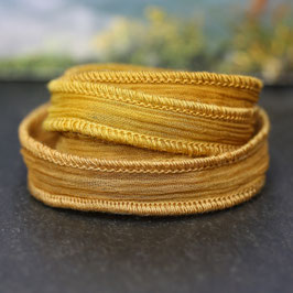 Seidenband "Goldgelb"