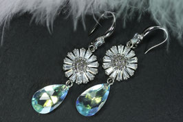 Ohrschmuck "Crystal Flower"