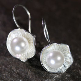 Ohrschmuck "Lotusblatt-Perle"