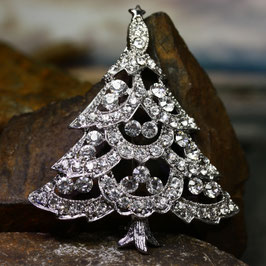 Brosche "Silberbaum-XL"