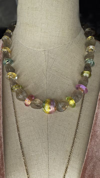 Halskette "Smoky Glow"