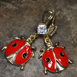 Ohrschmuck "Marienchenkäfer"