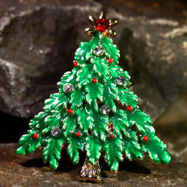 Brosche "Tannenbaum"