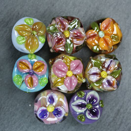 Set "Blumenkissen-Bunt"