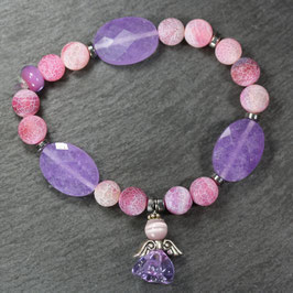 Armband "Amethyst-Engel"