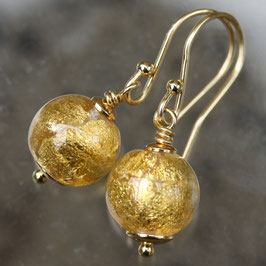 Ohrschmuck "Goldkugeln"