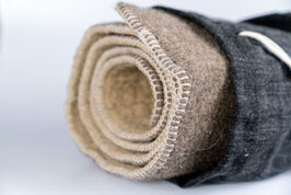 Yogamatte aus Alpakafilz