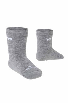 Apu Kuntur ABS-Socken Kids grau