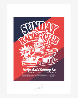 SUNDAY RACING CLUB (ART PRINT)