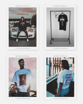 Limited Edition Postcard Set II (No. 5-8)