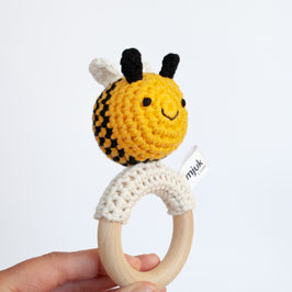 MJUKstore Holzgreifling Baby Bee