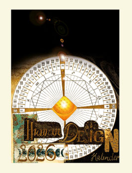 Wunderschöner Human Design Monatskalender