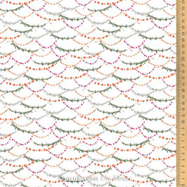 Wintergirlanden - 145 cm breit 100% Baumwolle, bitte Einlauf beachten Stoff nicht lange der Sonne aussetzen Waschbar bei 30 Grad, nicht schleudern, 145gr/m²Oeko-Tex®-Standard 100