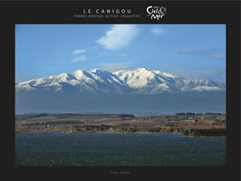 Poster "Entre Ciel & Mer" - Le Canigou