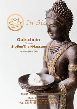 Geschenkgutschein SipSenThai-Massage