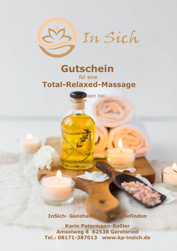 Geschenkgutschein     Total-Relaxed-Massage