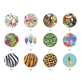 Collection bouton image Jungle