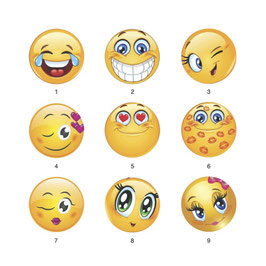 Collection bouton image Smileys